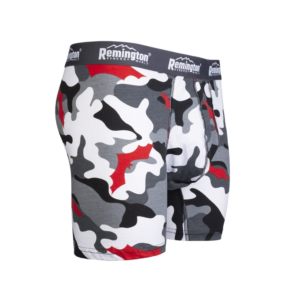 Мужские трусы боксеры Remington, набор 3 шт, микс серый 406, р. M