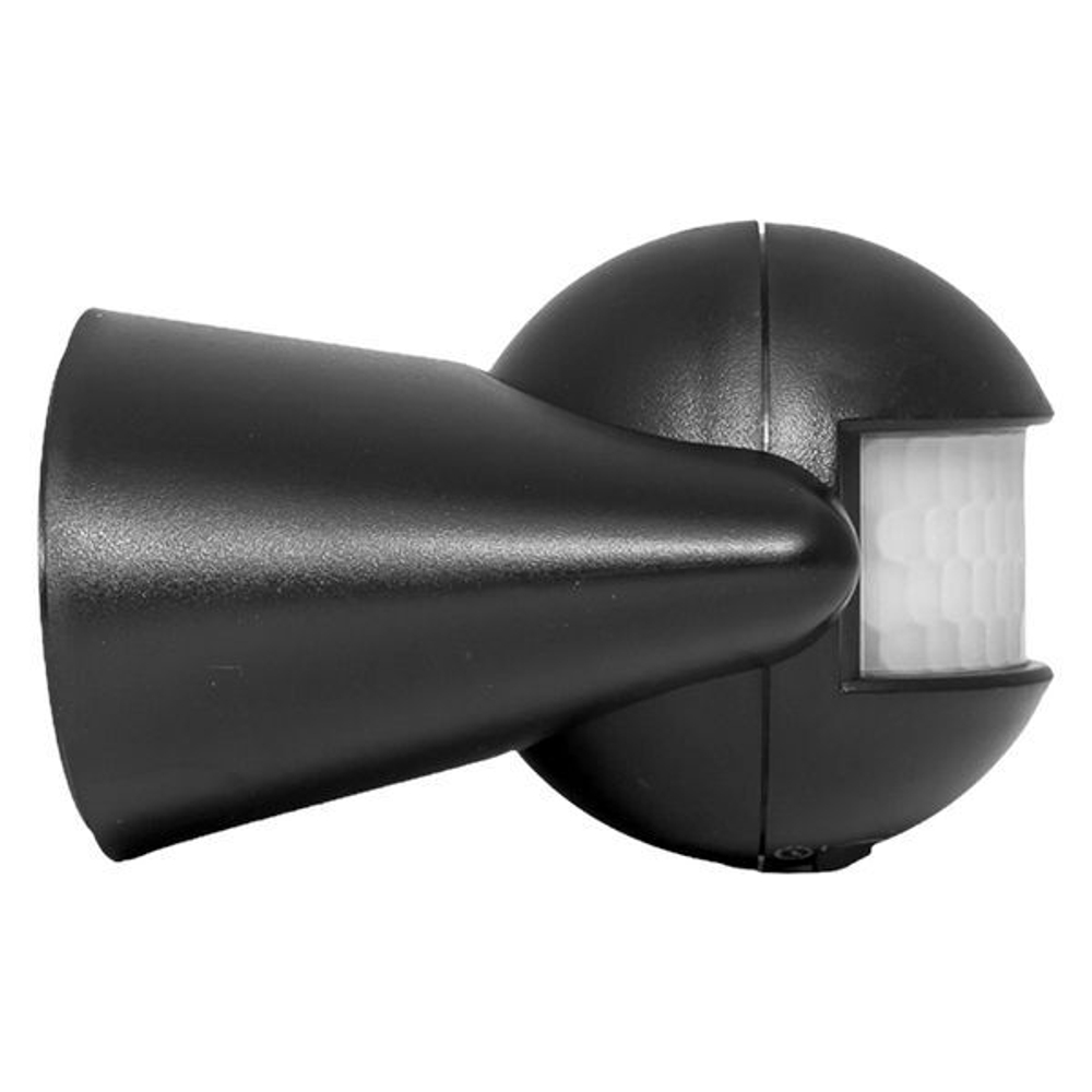 ИК датчик движения наст, 1200Вт 180гр, до 12м IP44 MS-39b черный EKF PROxima