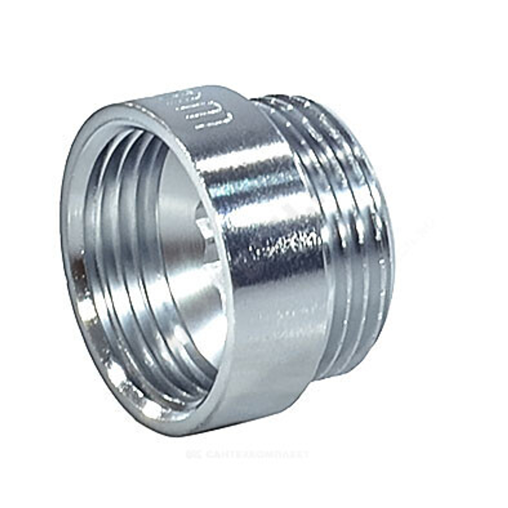 Удлинитель латунь хром Ду 15 (1/2") L=20мм ВР/НР SantechSystems