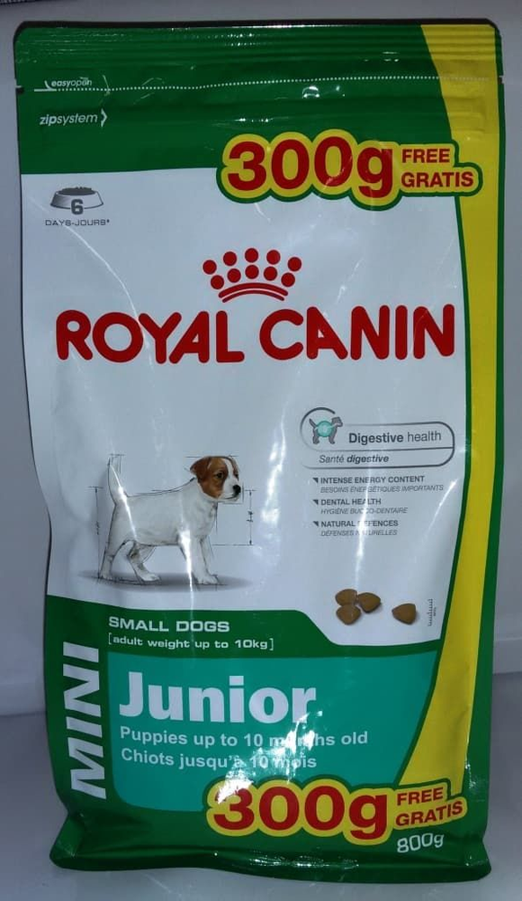 Royal Canin Мини Юниор 500г+300г акция!!!