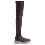 RICK OWENS/RO Over the knee Boots Women"s Brown