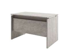 Стол прямой 1200х700х750 D-12 Бетон Чефалу светлый/Кашемир серый