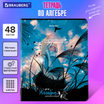 Тетрадь предметная "ANIME GIRLS" 48 л. матовая ламинация АЛГЕБРА клетка подсказ BRAUBERG (20 штук в упаковке)