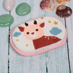 Губка для тела махровая детская «Happy baby - Оленёнок Чарли» , 13*8,5 см (ZIP пакет)