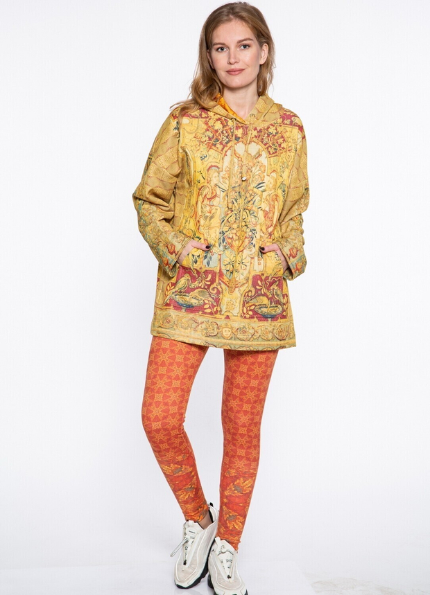 Комплект (худи и леггинсы) "Гротеск", по мотивам фламандской шпалеры середины 16 века