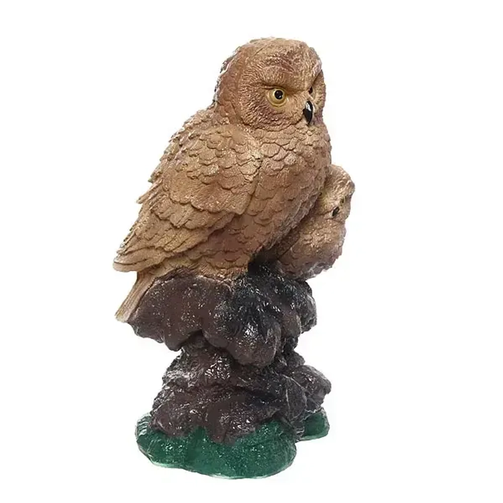 Статуэтка из гипса «Сова с совёнком» 38см