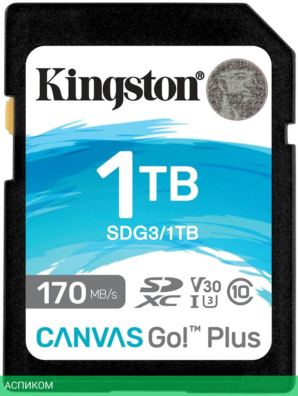 Карта памяти Kingston Canvas Go! Plus SDXC 1TB (SDG3/1TB)