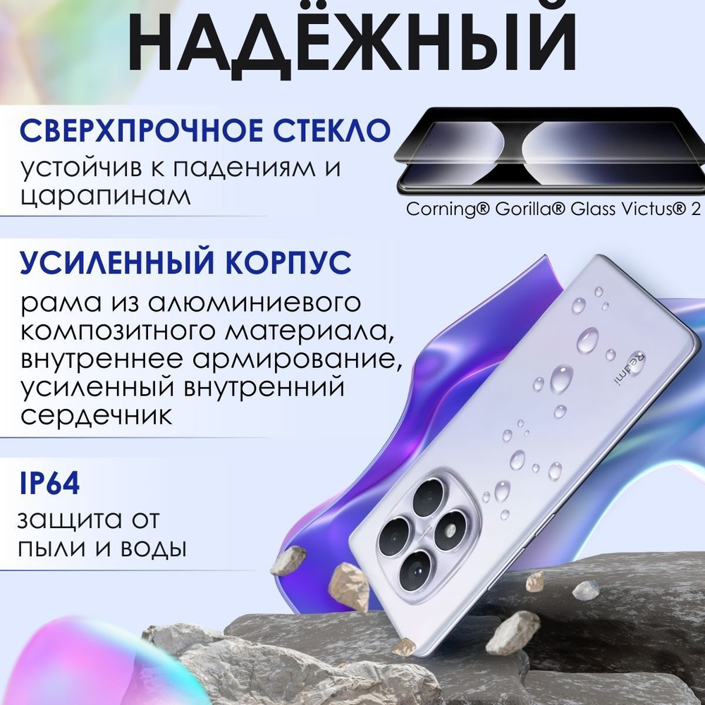 Смартфон Redmi Note 14 Pro 8+256GB Black RU