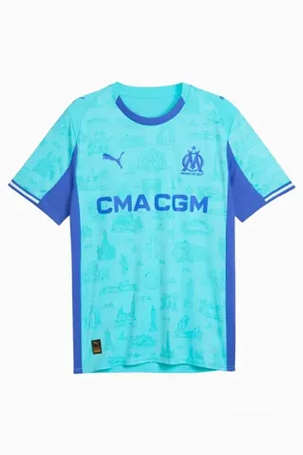 Футболка Puma Olympique de Marseille 25/26 Special Edition - голубой