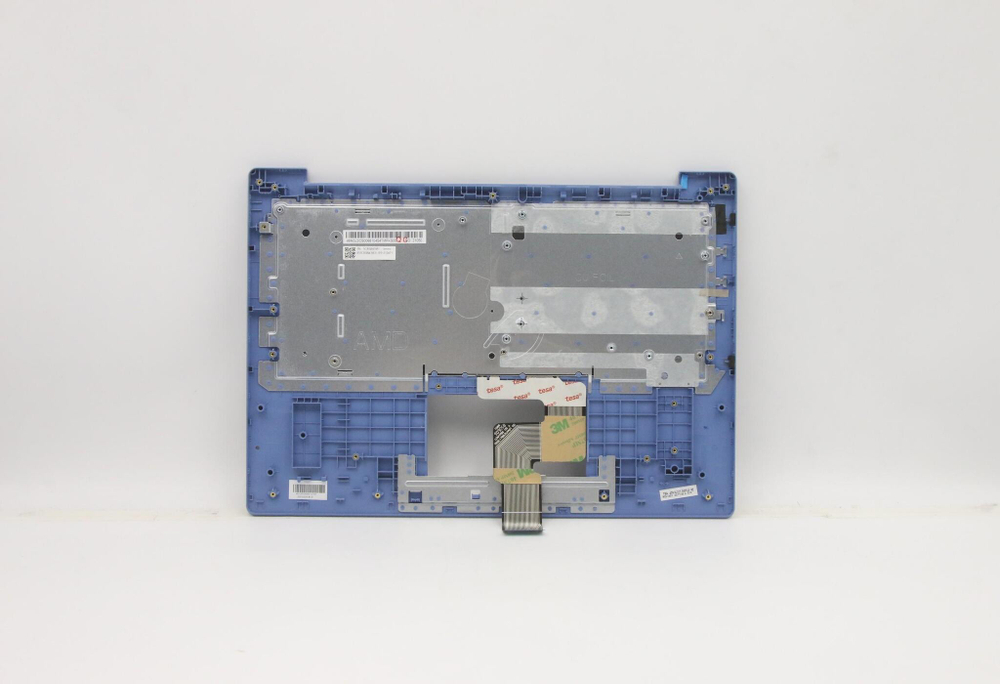 Верхняя панель с клавиатурой (топкейс) для ноутбука Lenovo Slim 1-14AST-05 81VS раскладка - русская, без подсветки, синий (5CB0W43961), оригинал