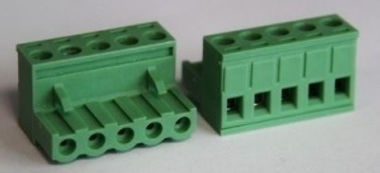 Клеммник мама угловой 2EDGK-5.0-05P-14 5,0мм