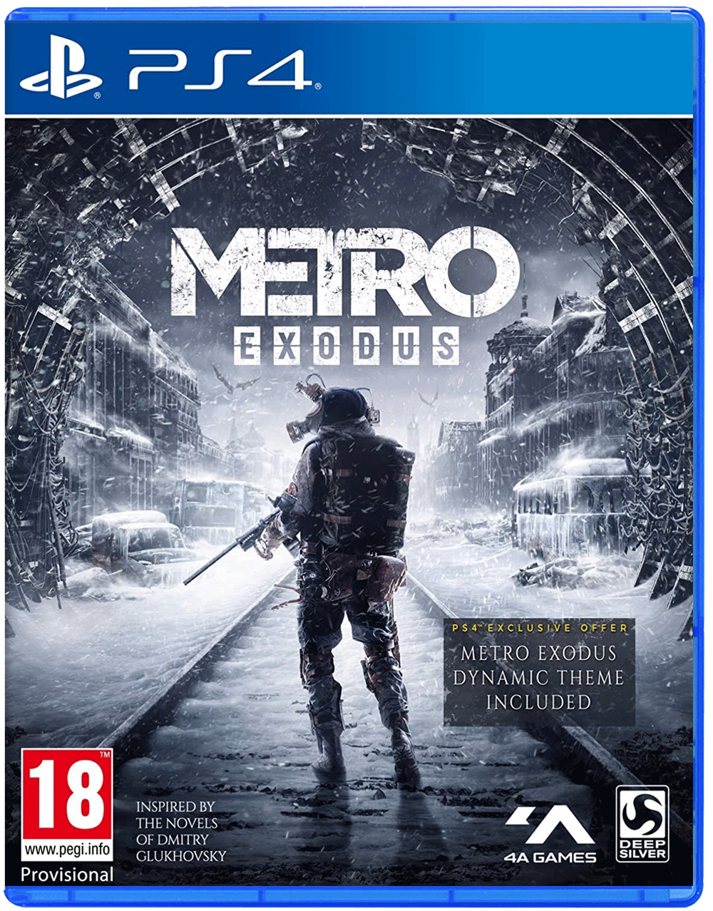 Игра Metro: Exodus (Метро: Исход) (Русские версия) для PlayStation 4