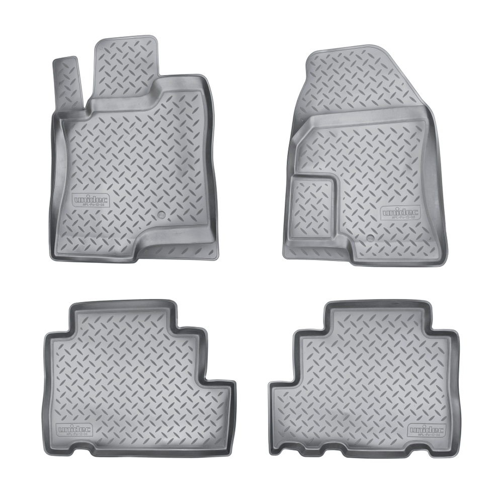 Ковры в салон Norplast/Unidec для Opel Antara (2007-2012), Черный, арт.NPL-Po-12-08