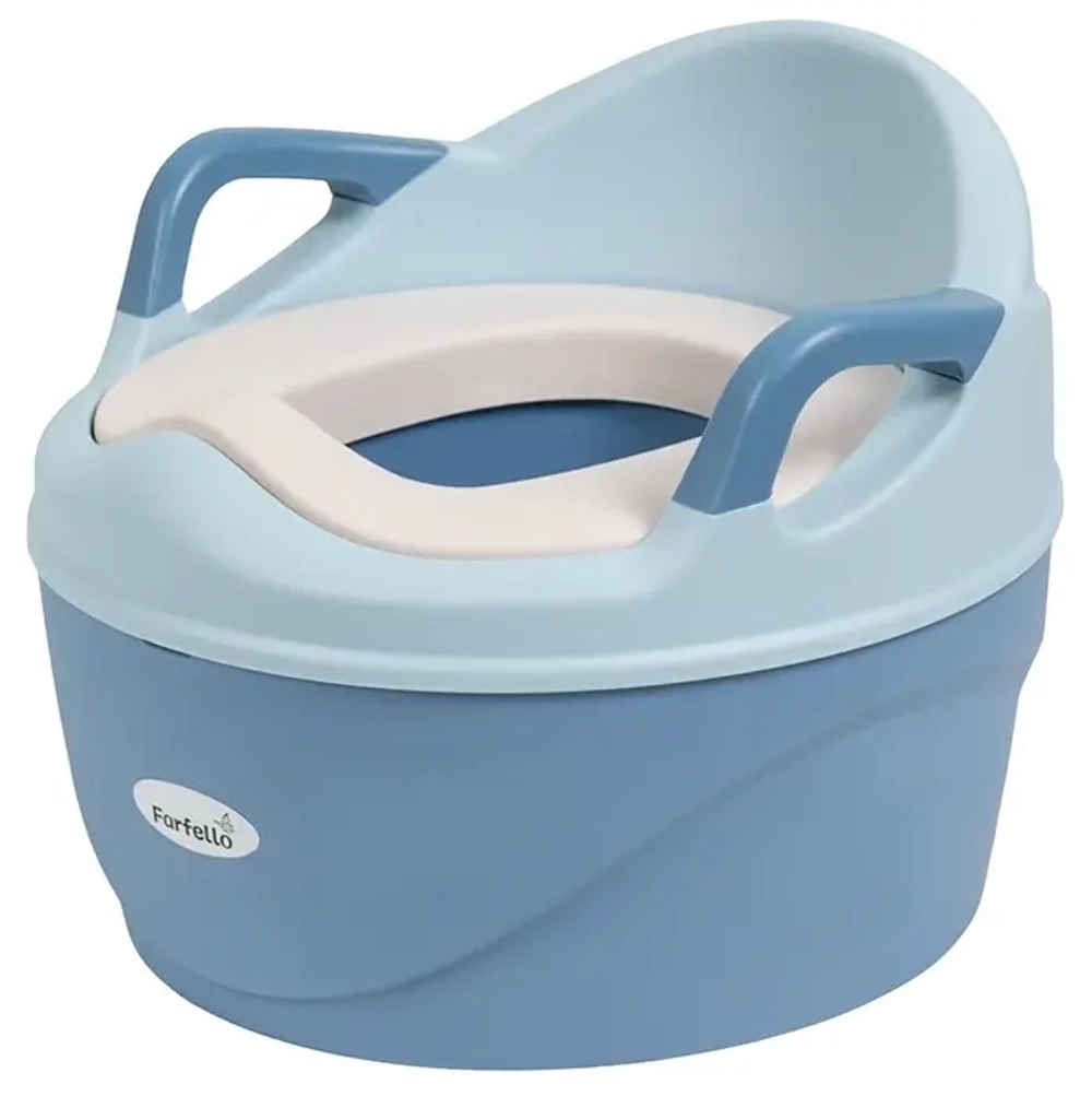 Горшок детский Farfello 3в1 A1 (Голубой)