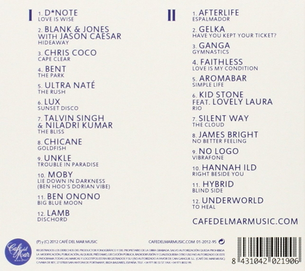 Сборник / Cafe Del Mar - Volumen Dieciocho (2CD)