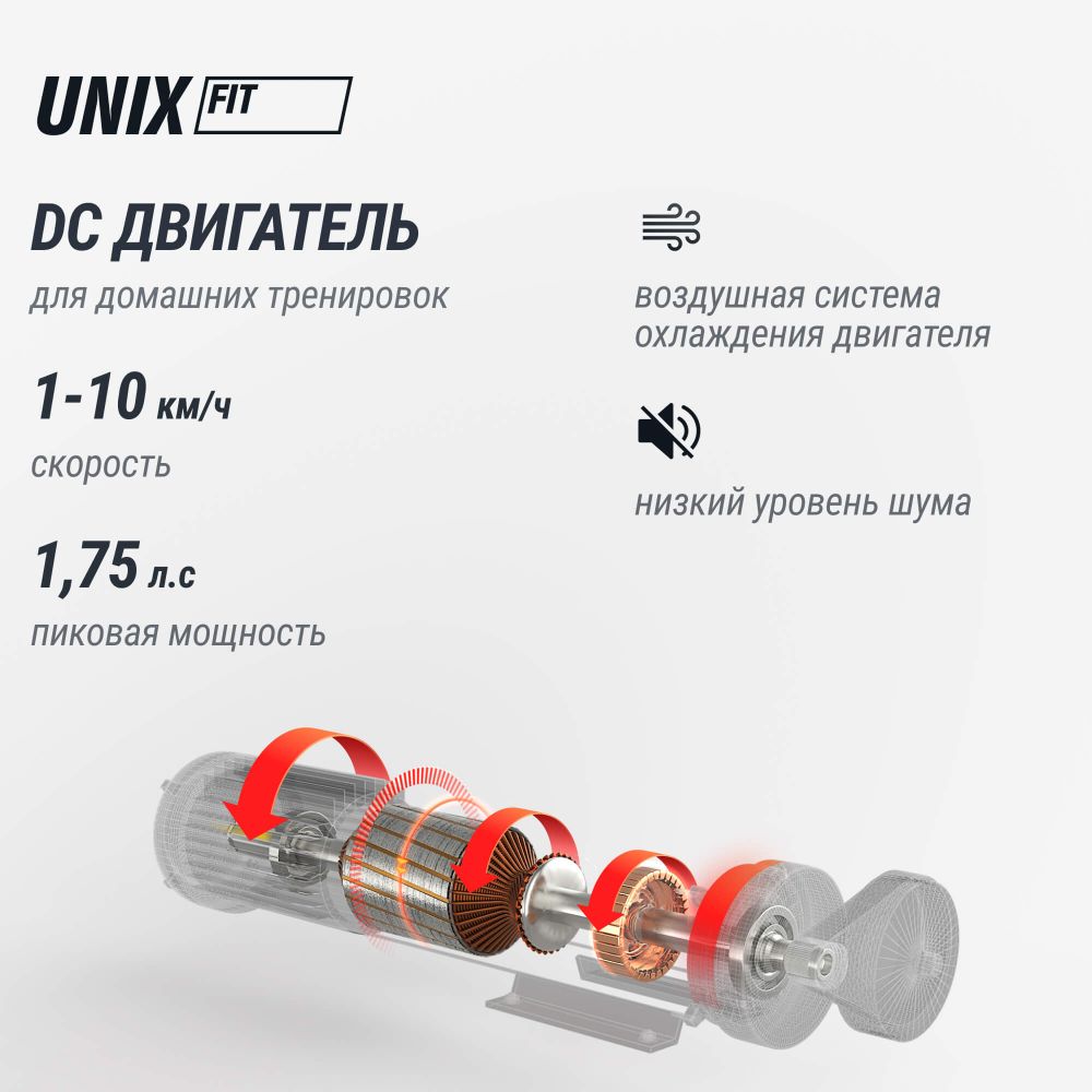 Беговая дорожка UNIX Fit R-210