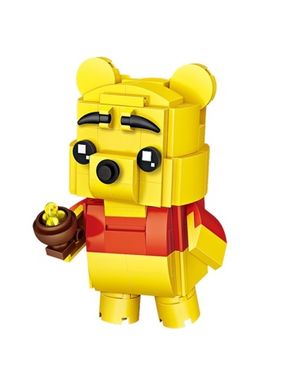 Конструктор LOZ mini Винни Пух 174 детали NO. 1451 Winnie the Pooh BrickHeadz