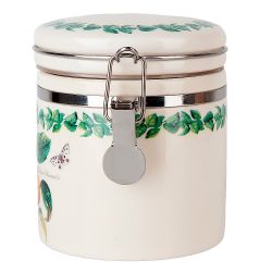 Банка для сыпучих продуктов (клипс)" " 15х10х12см v=480мл(керамика) (подарочная упаковка)