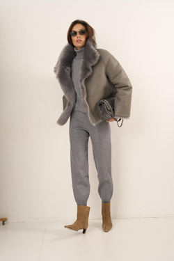 Двусторонняя куртка-дубленка Marilyn