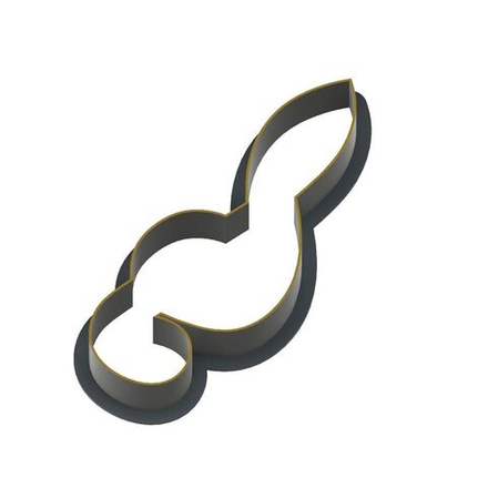 Формочка скрипичный ключ