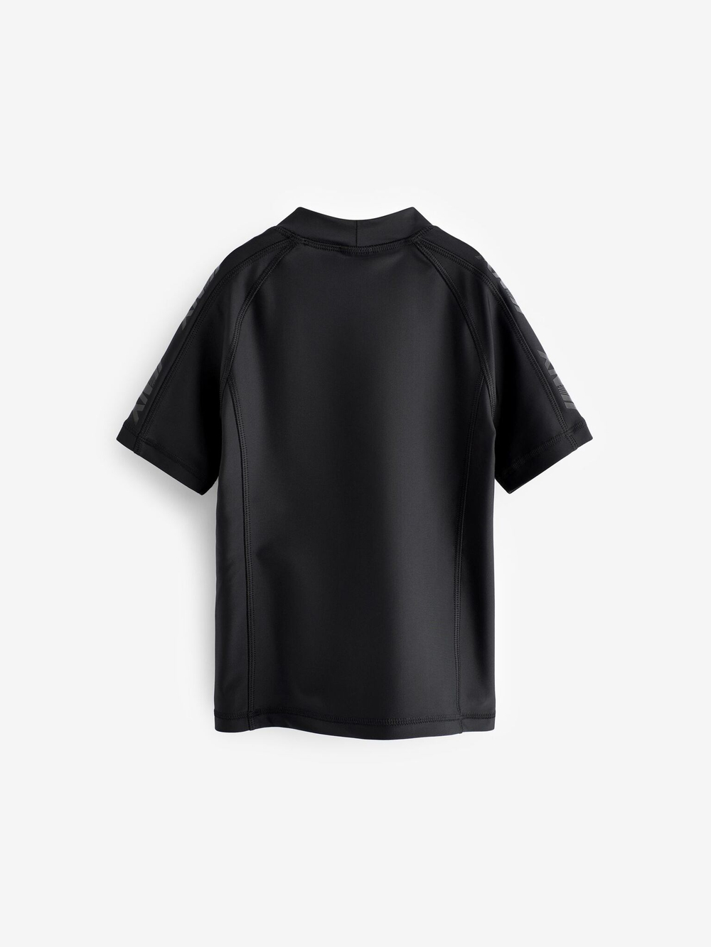 Рашгард с коротким рукавом для девочки Next D00-155, Черный