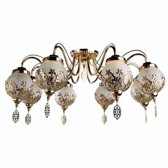 Потолочная люстра Arte Lamp MOROCCANA A4552PL-8GO