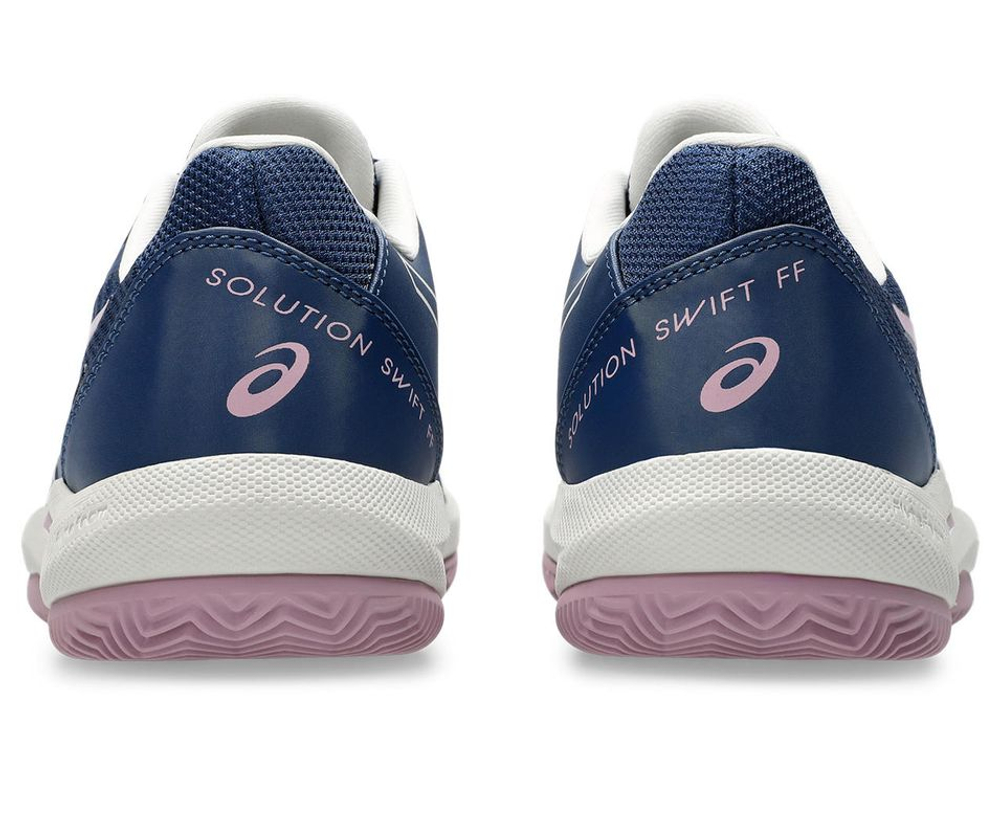 Женские Кроссовки теннисные Asics Solution Swift FF 2 Clay - independence blue/taro purple