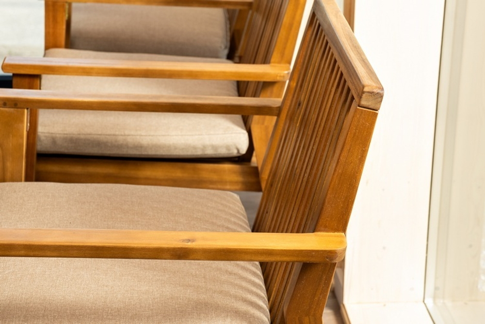 Обеденная группа из акации MONA XL