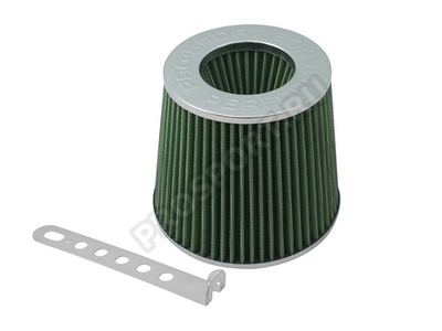 Фильтр воздушный нулевого сопротивления Sport MEGA FLOW, зеленый/хром D70мм