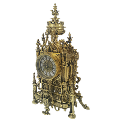 Bello De Bronze Часы "Нотр Дам" каминные бронзовые