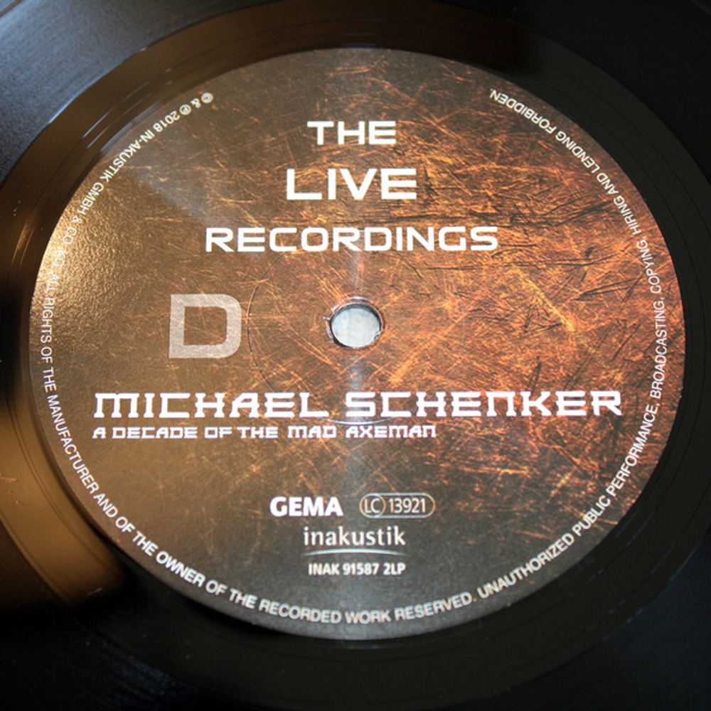 Michael Schenker / A Decade Of The Mad Axeman (The Live Recordings)(2LP)