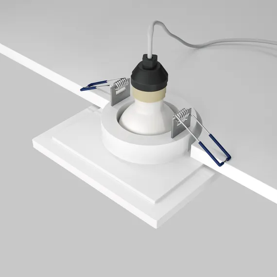 Встраиваемый светильник Гипс Модерн / Gyps Modern 1*GU10 10 Вт Technical dl005-1-01-w-1