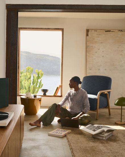 Susi Ковер из вискозы и шерсти зеленого цвета 160 x 230 см