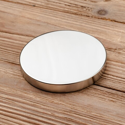 Крышка для стакана 220мл металл (серебро)