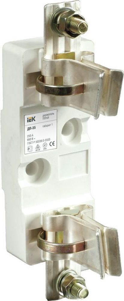 Держатель плавкого предохранителя ДП-37 габ. 2 400А IEK DPP40D-DP-400 Держатель плавкого предохранителя ДП-37 габ. 2 400А IEK DPP40D-DP-400