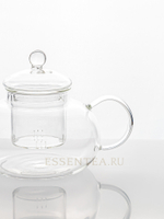 Чайник стеклянный "Танг пу" со стеклянной колбой - 1000 мл