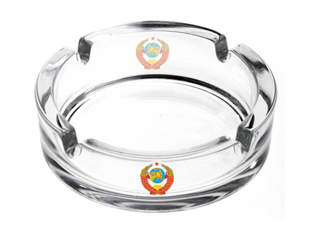 Подарочный набор 7 предметов "СССР" (пепельница+6 стопок)