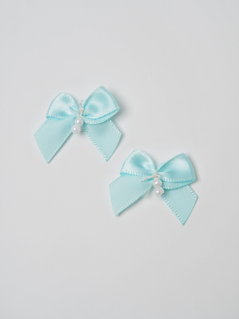 Бантик пришивной тиффани 2,5 см, 3 см