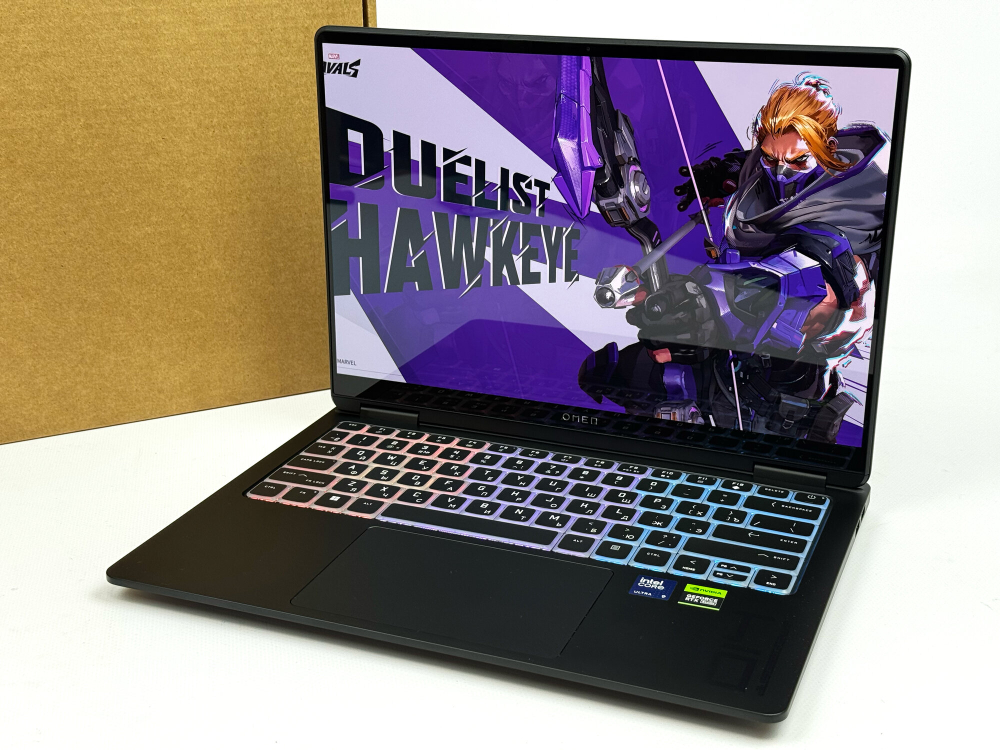 Ноутбук HP Omen Ultra 9 185H / RTX 4070 8GB / 32GB / 1TB / 14" 2.8K OLED 120Hz / Win11 / Русско-Английская клавиатура