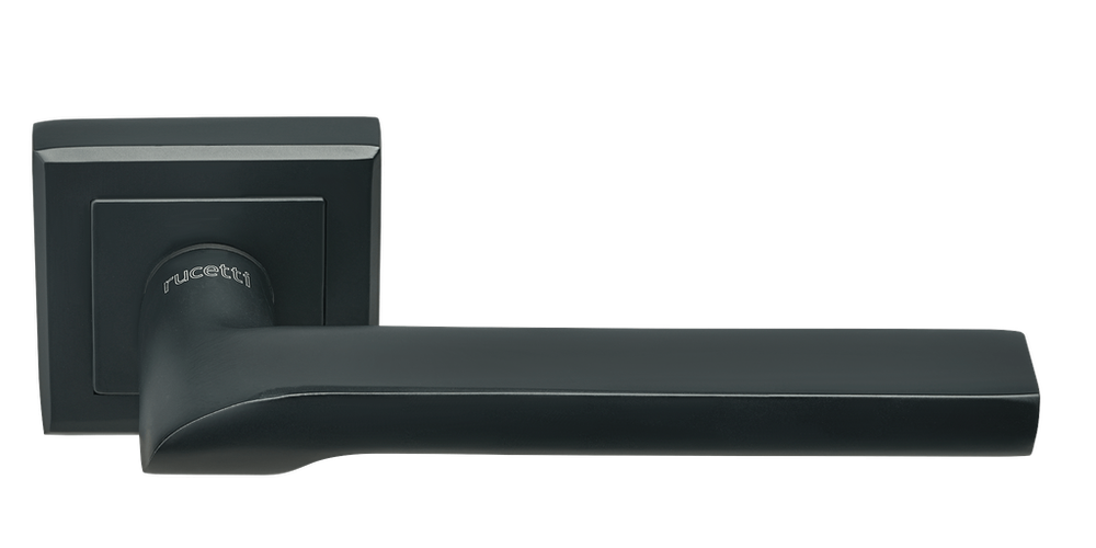 Дверные ручки Rucetti RAP 24-S BL Цвет - черный