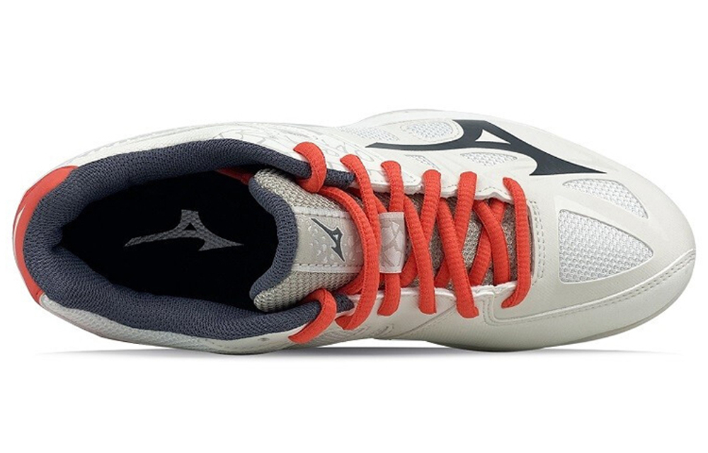 Mizuno Thunder Blade 2 Shoes "White Red Grey" Women"s