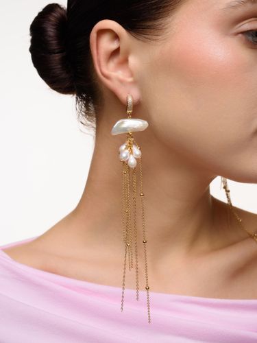 Серьги "Cluster berry" Gold