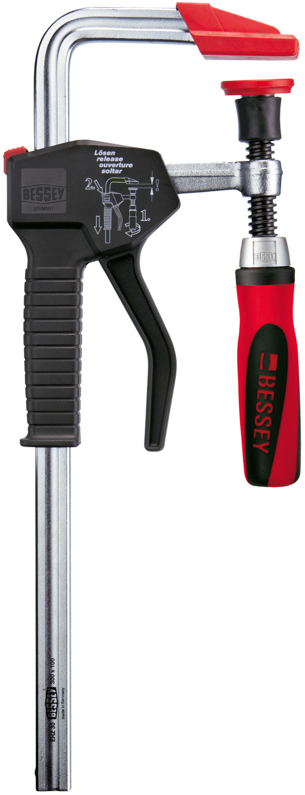 Струбцина для работы одной рукой BESSEY EHZ30-2K