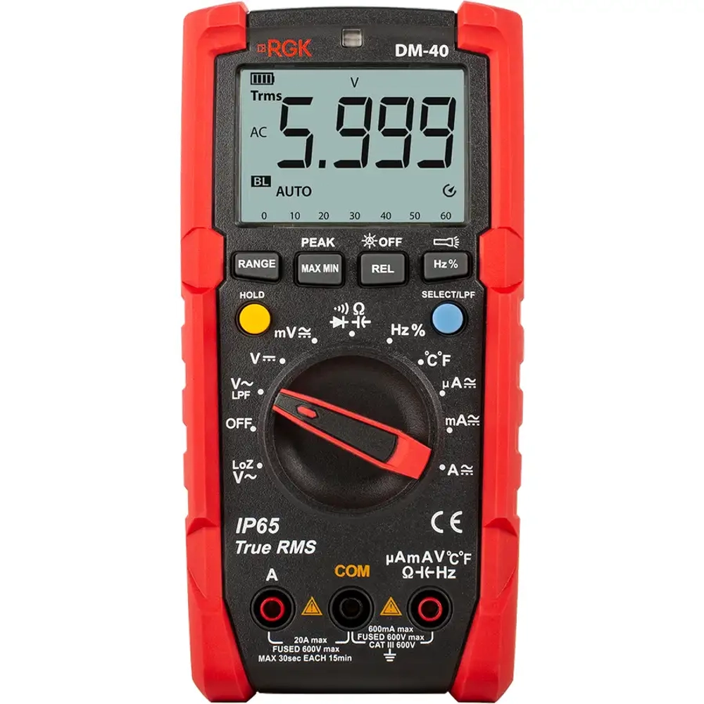 Цифровой мультиметр DM-40 RGK 776431