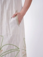 Платье летнее лен хлопок