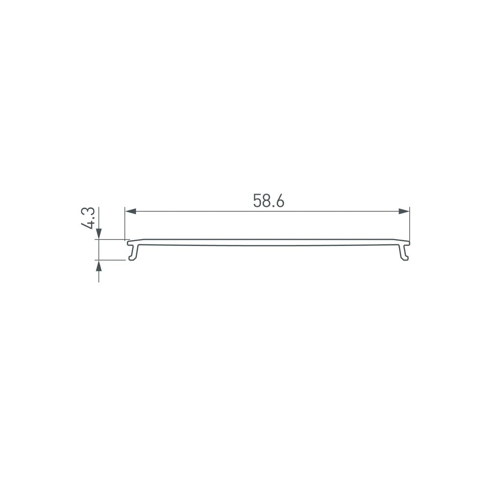 Экран LINE-6070-10m OPAL (Arlight, Пластик) 046405