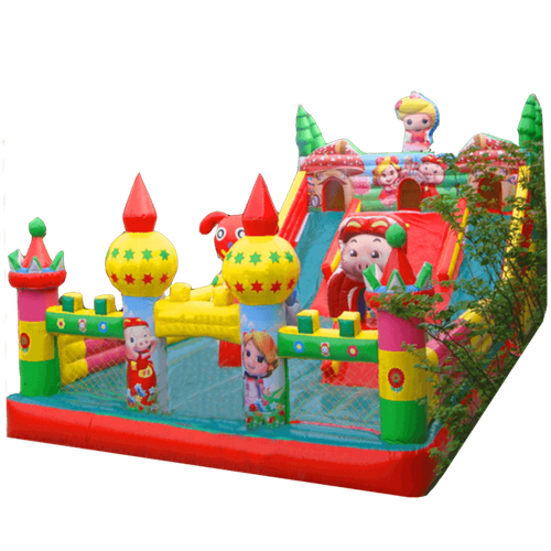 Коммерческий батут "Три поросенка"