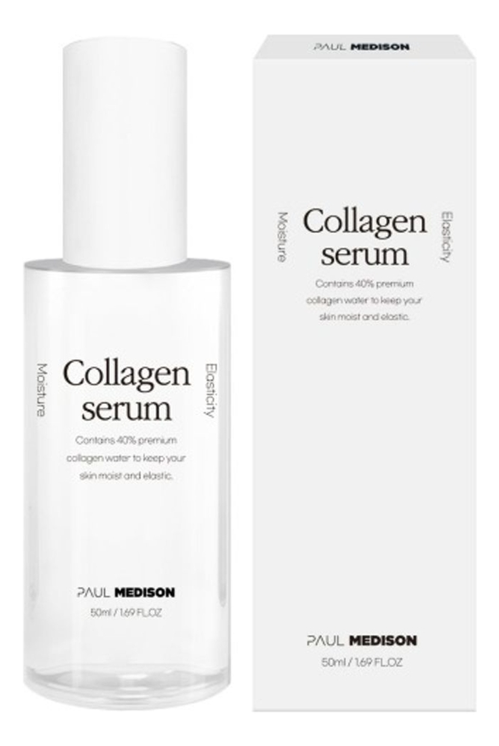PAUL MEDISON Увлажняющая сыворотка для лица с коллагеном- Collagen Serum, 50мл