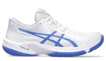 Женские кроссовки для бадминтона/сквоша Asics Beyond FF - белые/сапфировые