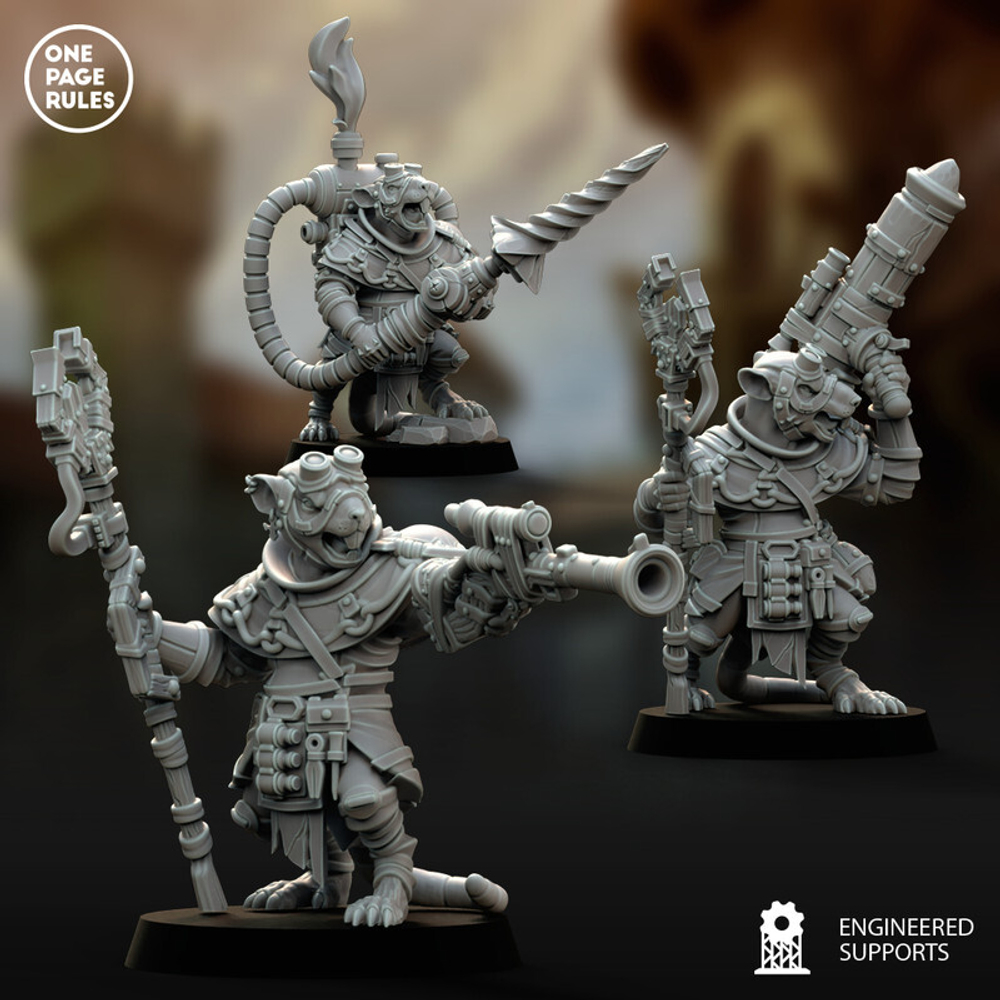 Grand Alliance Chaos Skaven Warp-Grinder Warpfire Thrower Warlock Engineers 1 шт. миниатюра для dnd, днд, pathfinder, фентези, Настольная игра, НРИ, Варгейм, РПГ